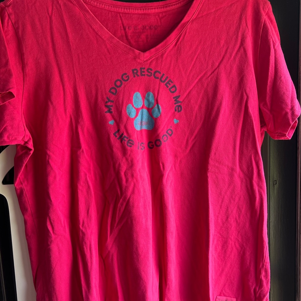 Life is Good tee